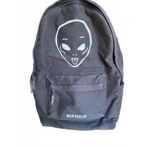 RIPNDIP Alien Graphic Backpack Black